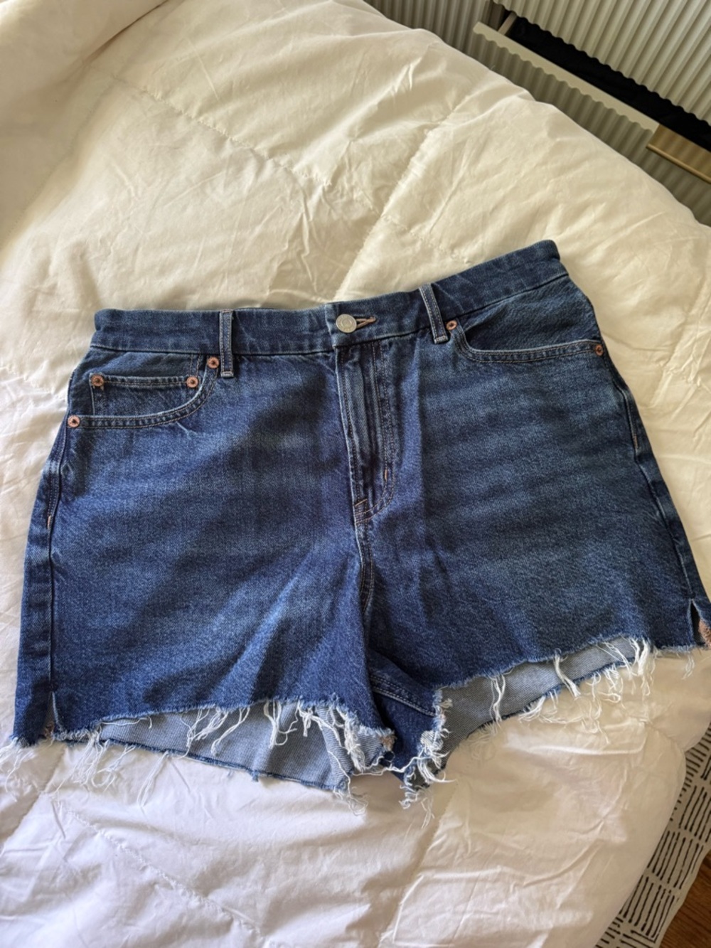 American Eagle Outfitters curvy relaxed  Denim Shorts - Picture 11 of 13